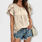 Charlotte - Perfekt prikket bluse