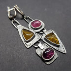 Vintage geometric earrings