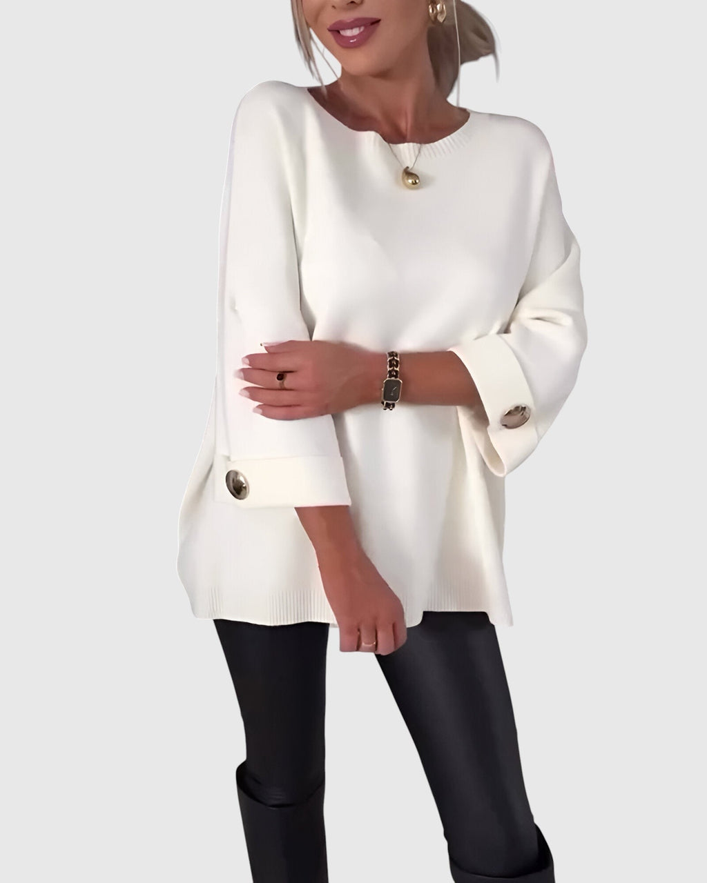 Janel - Elegant hverdags trøje