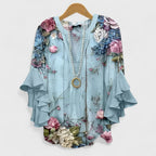 Elizabeth - Sommer casual bluse