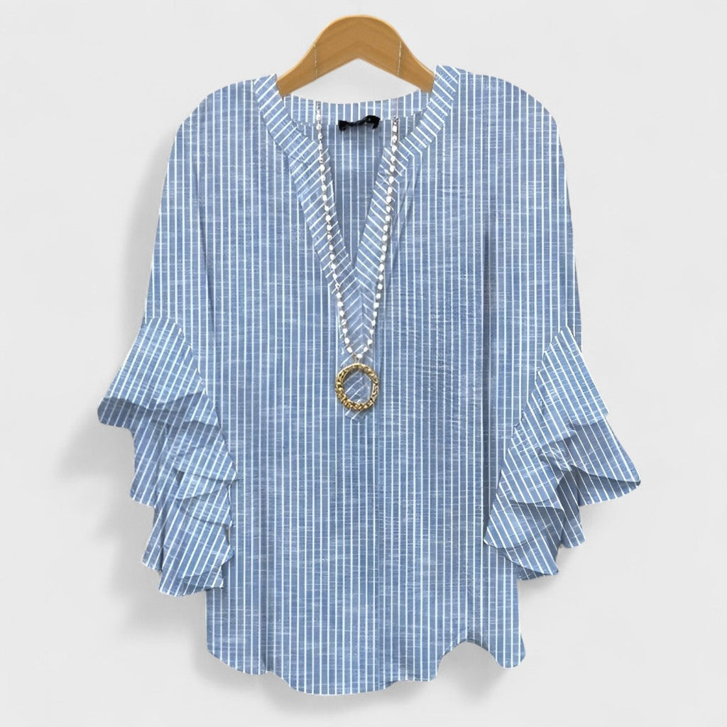 Elizabeth - Sommer casual bluse