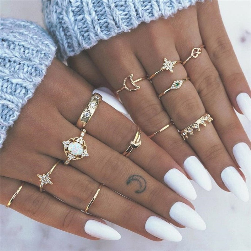Unique Premium Set with 8 to 12 Rings