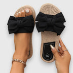 Lea – Lærred sandal