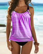Julia | Tankini med leopardprint