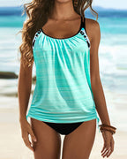 Julia | Tankini med leopardprint