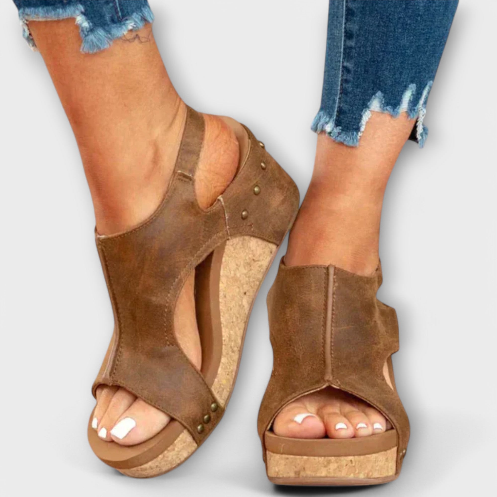 Lina - Højhælet sandal