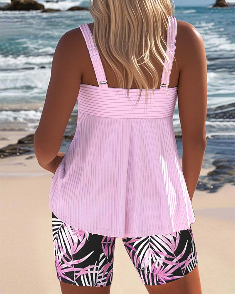 Lola | Farverig tankini