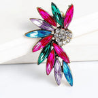 Heart Wing Earrings with Zirconias