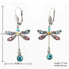 Elegant Dragonfly Earrings