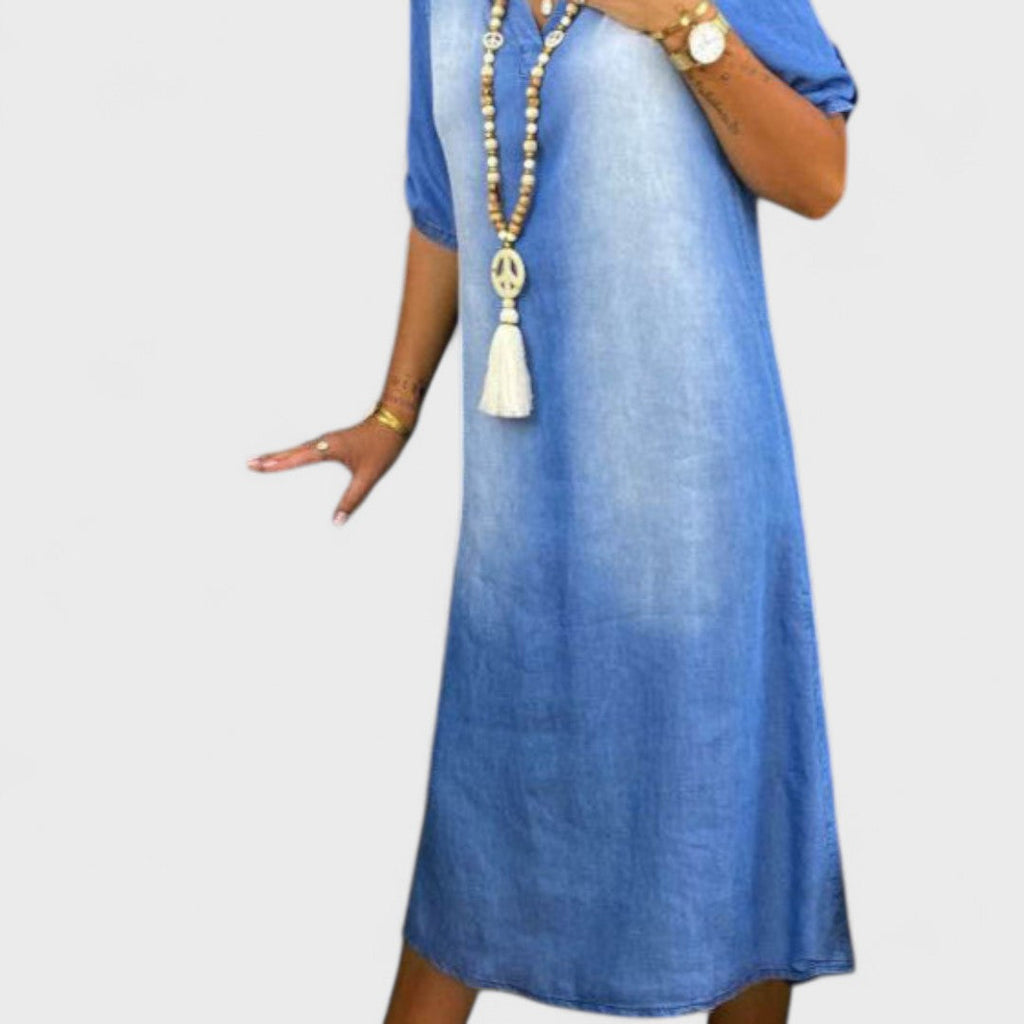 Mirka - Sommerkjoler i denim stil
