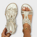 Birgit - Ortopædisk sandal med boho charme