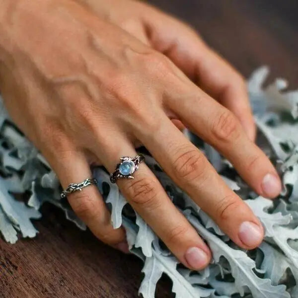 Heavenly Moonstone Ring