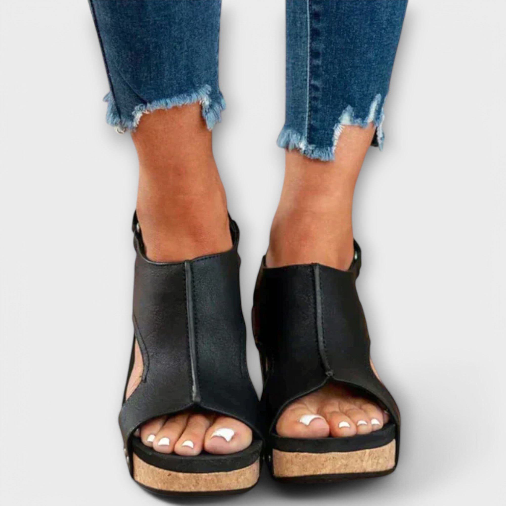Lina - Højhælet sandal