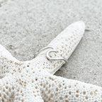 Silver ocean wave ring