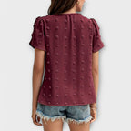Charlotte - Perfekt prikket bluse
