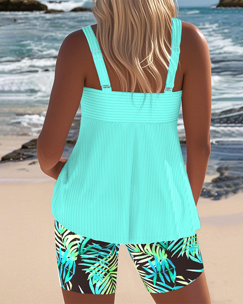 Lola | Farverig tankini