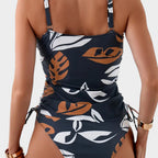 Carmen | Bikini med tropisk bladprint