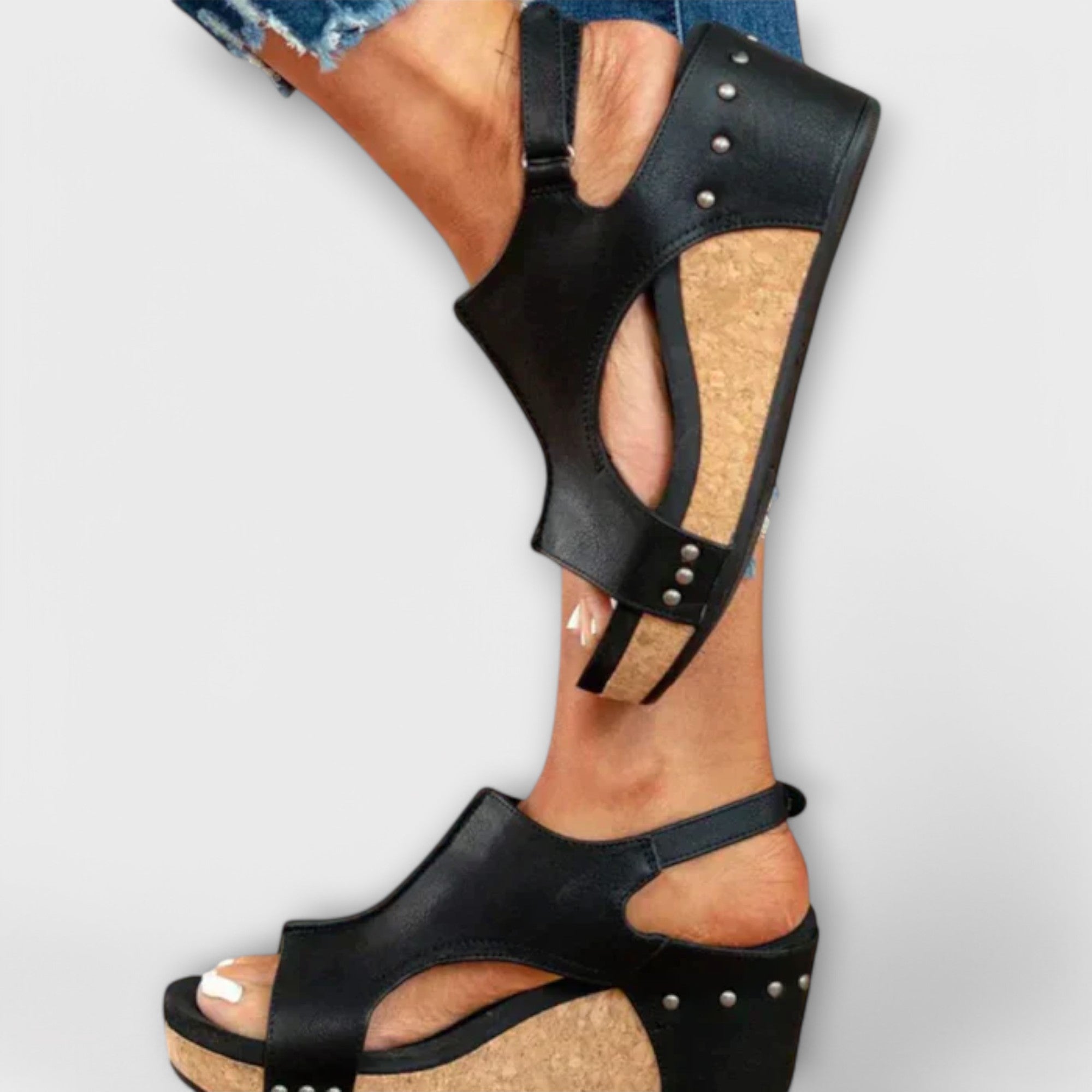 Lina - Højhælet sandal