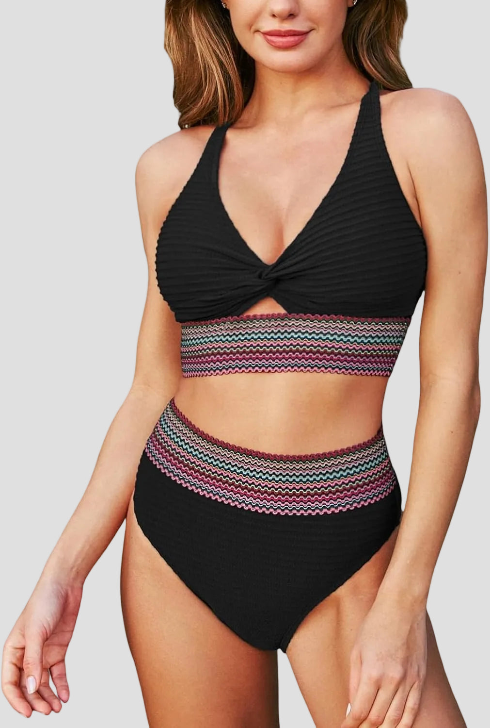 Kleoniki - Elegant bikini med mavekontrol