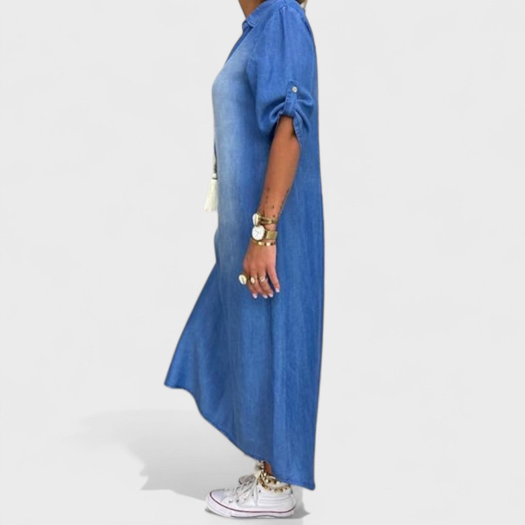 Mirka - Sommerkjoler i denim stil