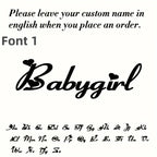 Stainless Steel Name Necklace