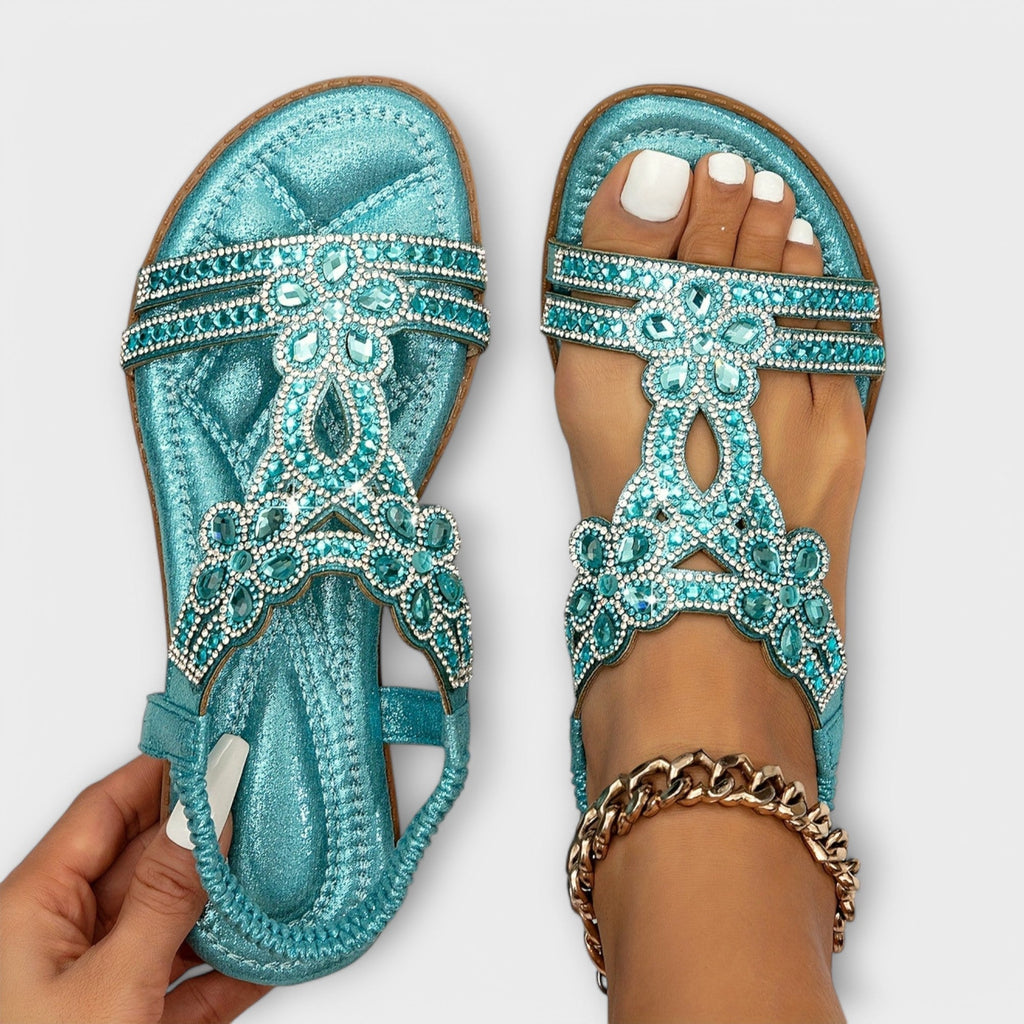 Birgit - Ortopædisk sandal med boho charme