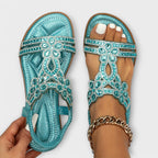Birgit - Ortopædisk sandal med boho charme