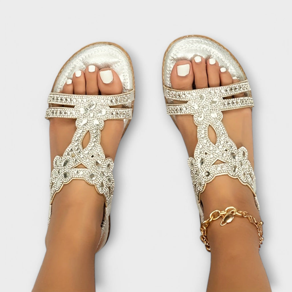 Birgit - Ortopædisk sandal med boho charme