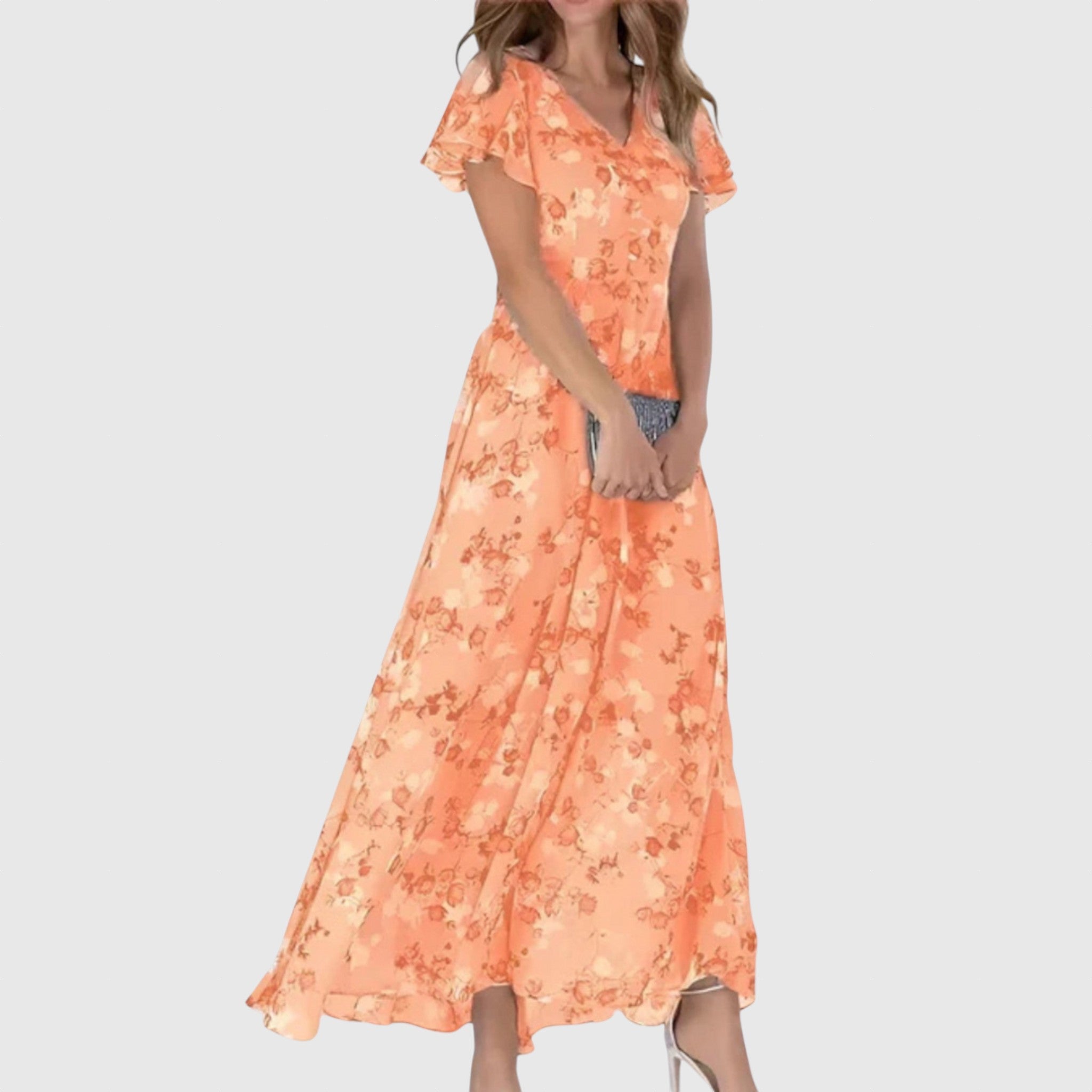 Anna - Elegant kjole der skjuler maven