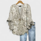 Elizabeth - Sommer casual bluse