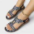 Birgit - Ortopædisk sandal med boho charme