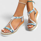 Lenka - Komfortabel højhælet sandal