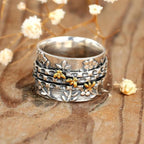 Small Bee Blossom Ring