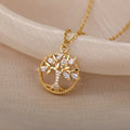 Light Necklace 'Tree of Life'