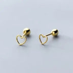 Heart Nut Earrings