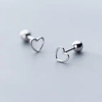 Heart Nut Earrings