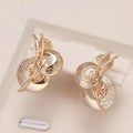 Guggenheim Elegant Earrings in Gold