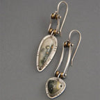 Long Mechanical Earrings in Punk Style