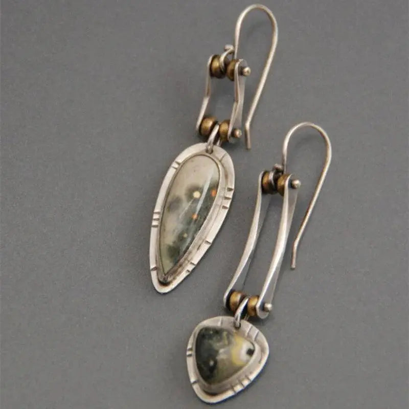 Long Mechanical Earrings in Punk Style