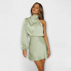 Mara - Mini kjole med drapering