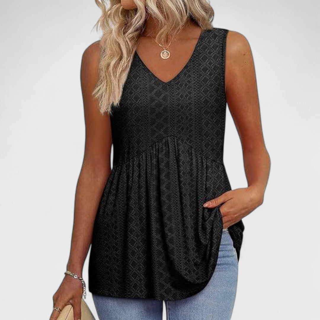 Elenor - Elegant komfortabel daglig top