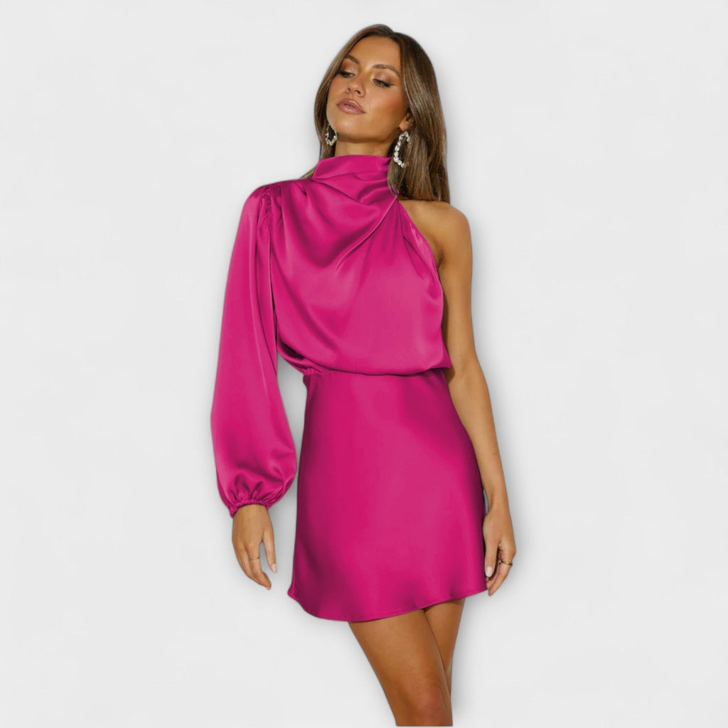 Mara - Mini kjole med drapering