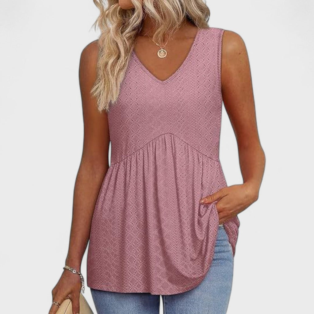 Elenor - Elegant komfortabel daglig top