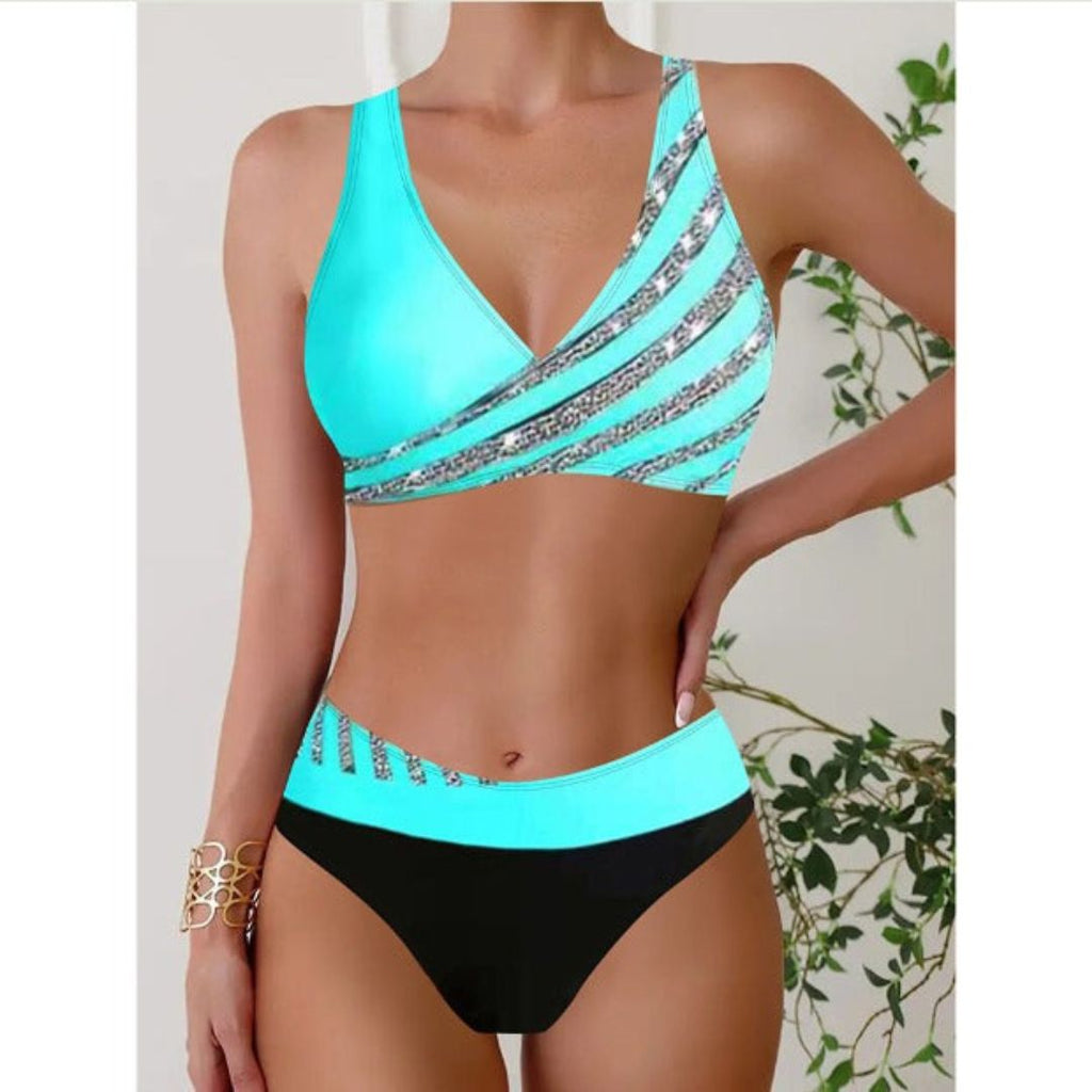 Lucía | Halter-top med print