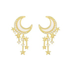 Luxurious Moonlight Earrings