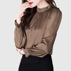 Jana - Elegant silkebluse