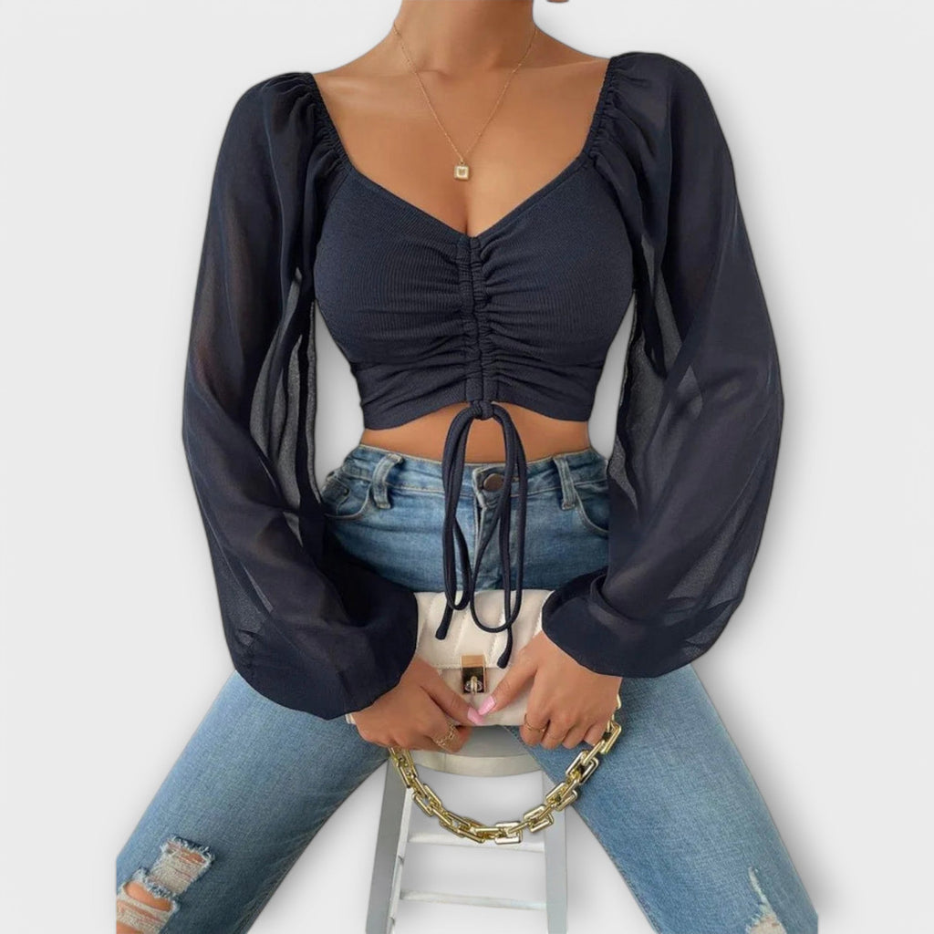 Jacqueline - Universel aftenbluse