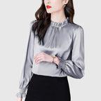 Jana - Elegant silkebluse
