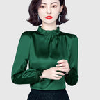 Jana - Elegant silkebluse