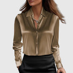Lúcia – elegant silkeskjorte